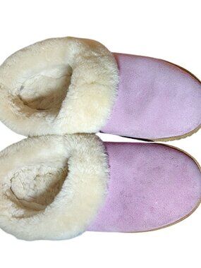L.L. Bean Women's Wicked Good Slippers, Squam Lake 7 Medium, Pal Mauve Slip On